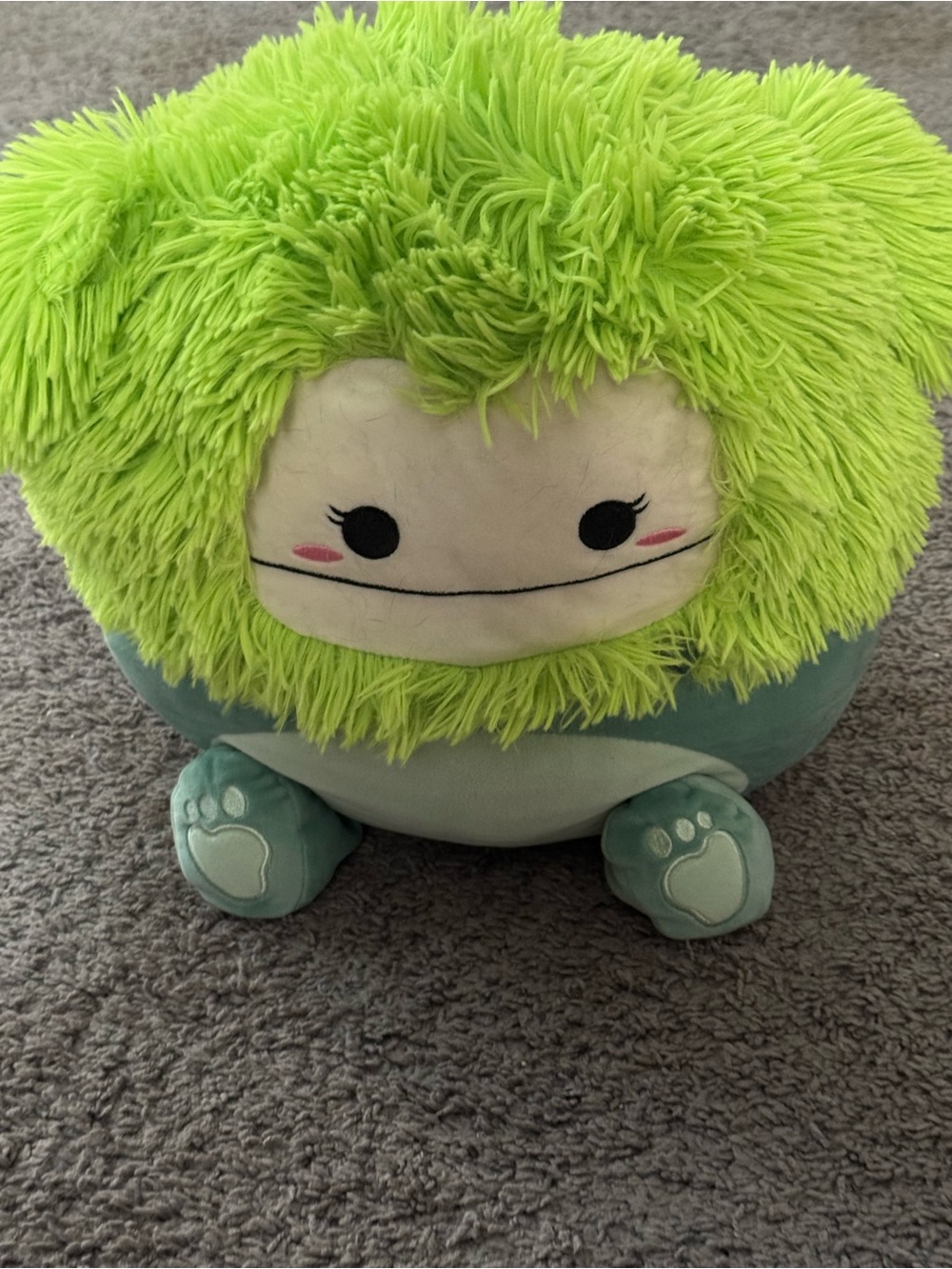 Bren the Green Bigfoot Squishmallow